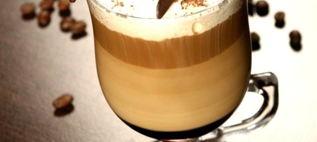 Ирландский кофе с шоколадом двух видов