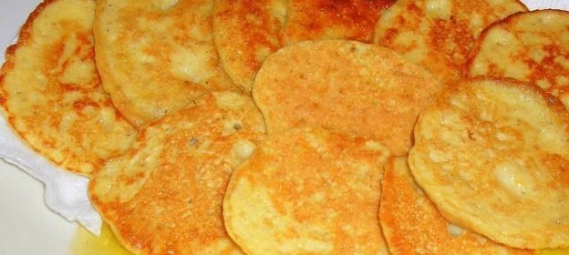 Оладьи из овсяных хлопьев диетические