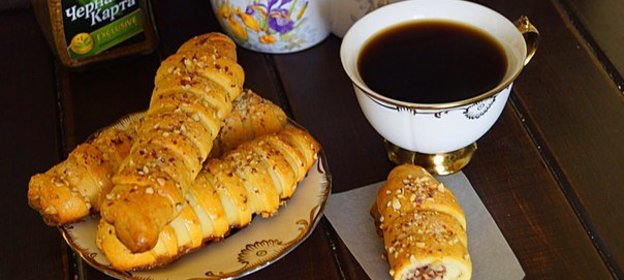 Булочки с орехами