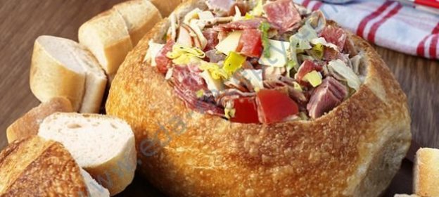 Фаршированные хлебцы