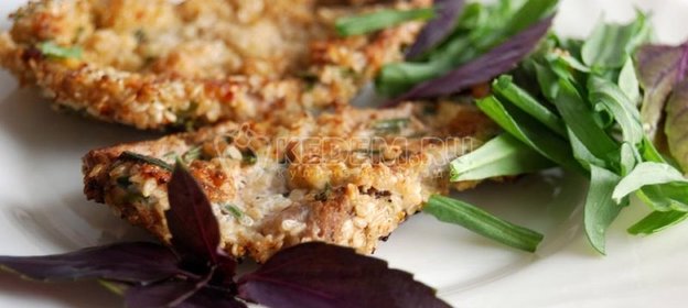 Запеканка из ливерной колбасы и белого хлеба