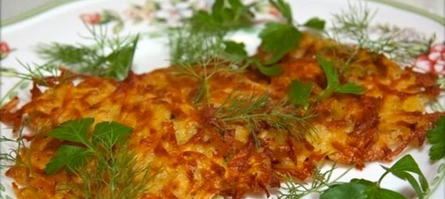 Оладьи из картофеля