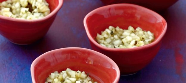 Ананасовая сальса к мясу