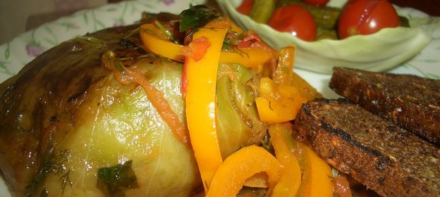 Пивные голубцы на косточке - Октоберфест.)