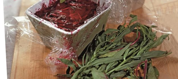 Свекла в винном желе