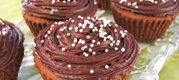 Капкейки шоколадные