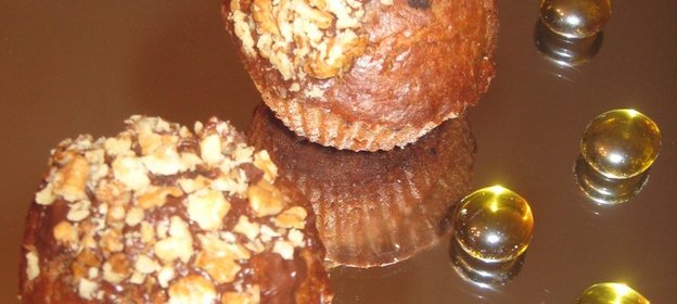 Маффины «День и ночь» с начинкой из абрикосов