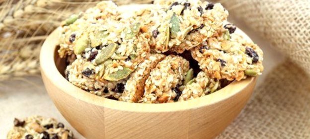 Овсяное печенье с тыквенными семечками