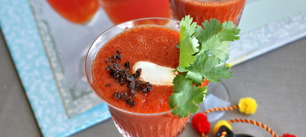 Смузи с томатами и перцем Фламенко