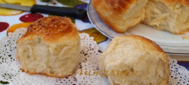 Булочки с кокосовой стружкой