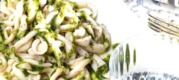 Лапша из кальмара