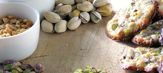 Фисташковое печенье с пармезаном