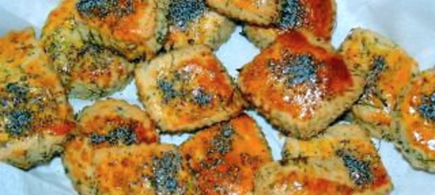 Сырные печенье