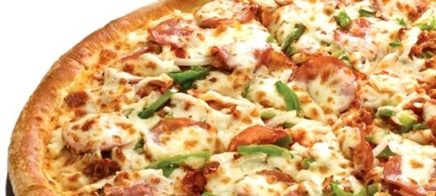 Пицца с курицей и беконом