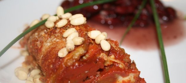 Баклажаны с пармезаном (я назвала бы это запеканкой)