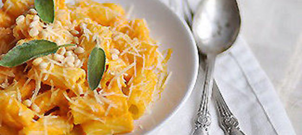 Паста с тыквенным соусом