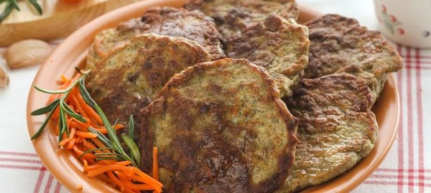 Нежные печеночные оладьи