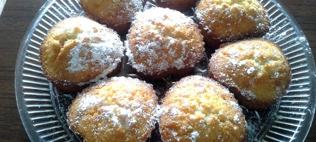 Кексы с джемом