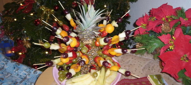 фруктовый ёжик