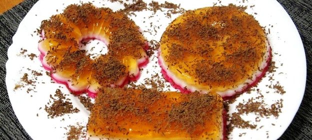 Фруктово-йогуртовое желе