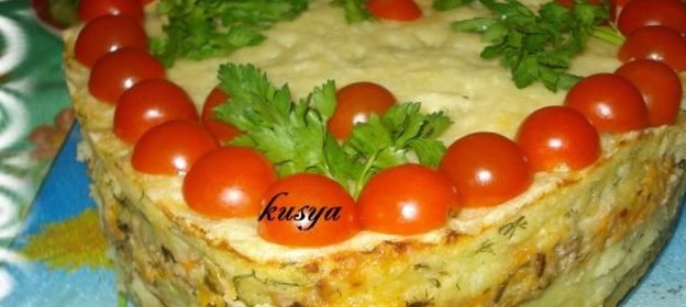 Картофельная запеканка