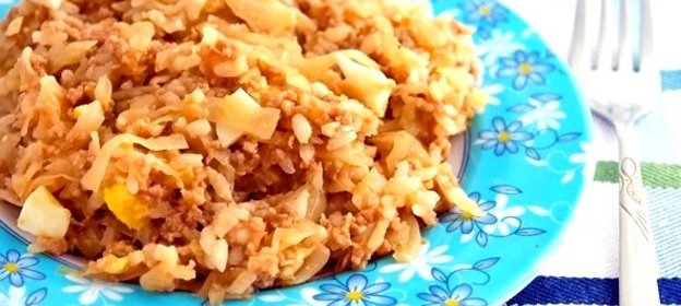 Ленивые голубцы для детей