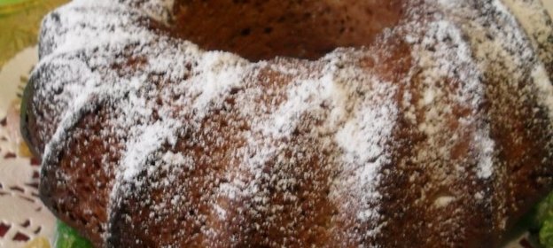 Шоколадно-йогуртовый кекс