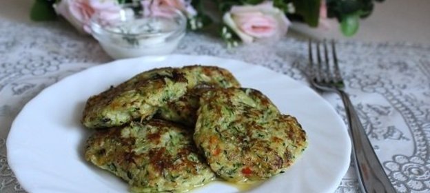 Овощные оладьи