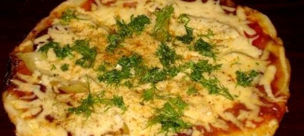 Пицца за 5 минут