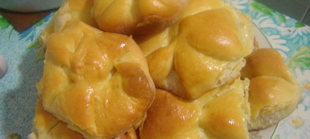 Сдобные булочки Визит с курагой