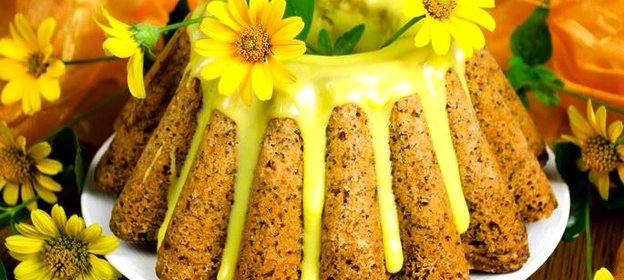 Маковый кекс на белках