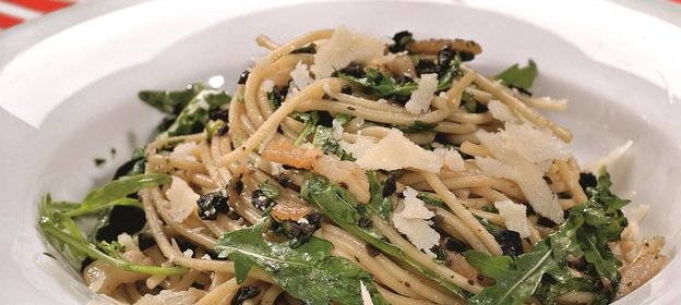 Спагетти с оливадой