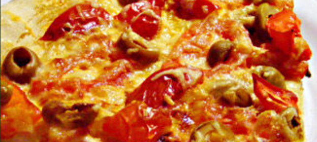 Пицца домашняя на кефире