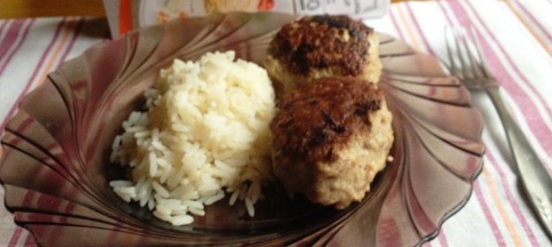 Зразы из индейки Сдедиземноморские с рисом Индика Gold