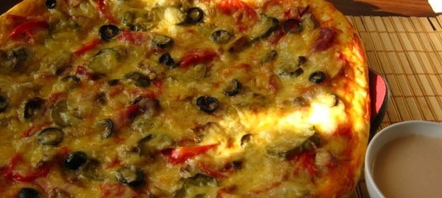 Пицца А-ля солянка