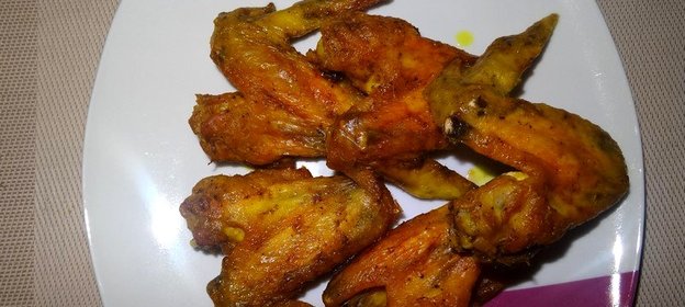 Куриные крылышки в майонезе