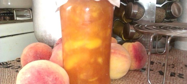 Персиковый джем в хлебопечке