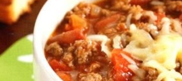 Мясной соус с фасолью