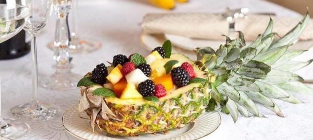 Салат из экзотических фруктов