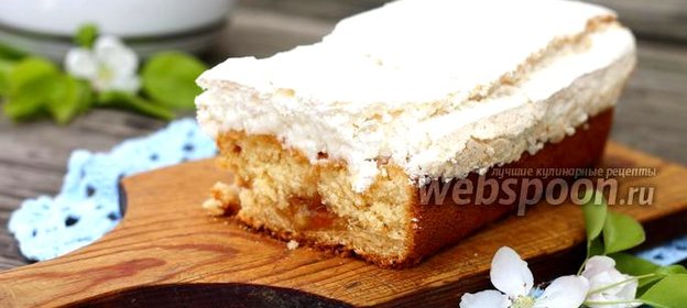 Кекс с кокосовой меренгой