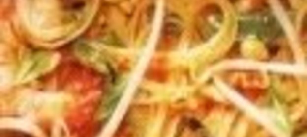 Рисовая лапша с креветками