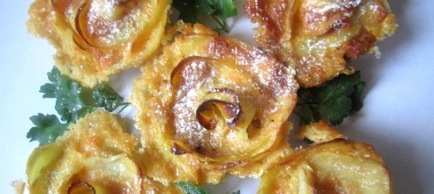 Картофельно-морковная запеканка Розы