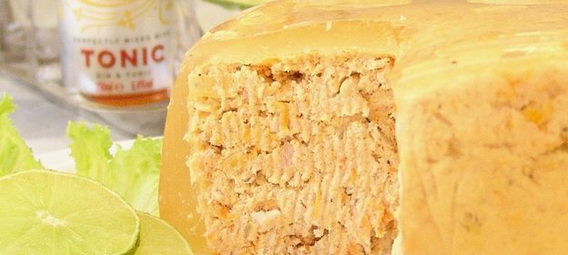 Ветчинный паштет в винном желе