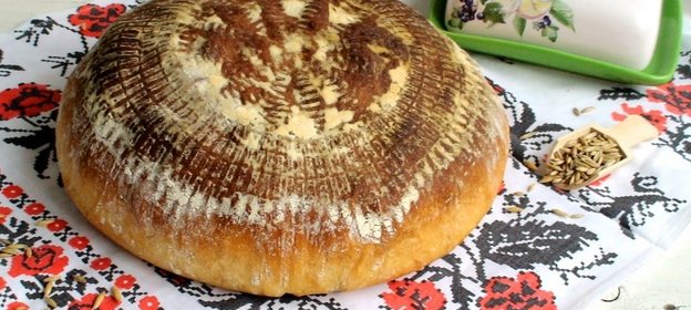 Пшенично -творожный хлеб испеченный в духовке