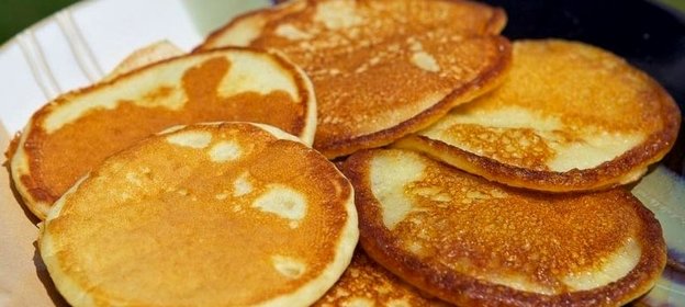 Оладьи на кефире