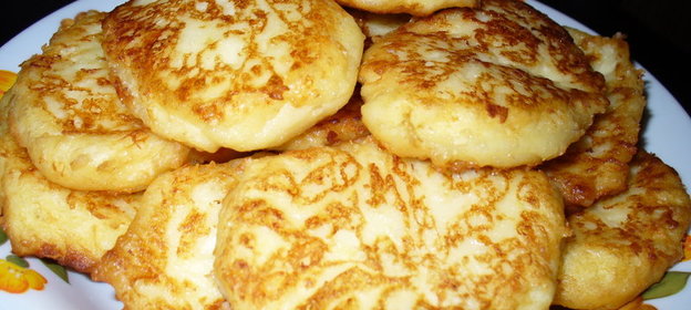 Картофельно-Сырные Оладьи ( мой вариант)