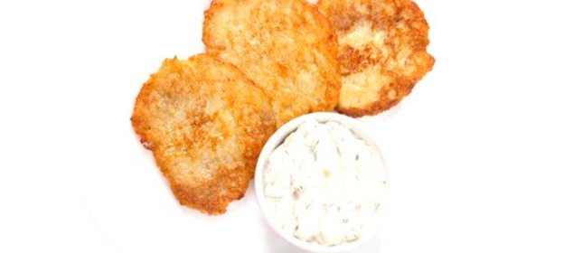 Тыквенные оладьи с фетой