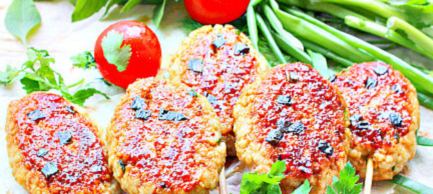 Куриные кебабы Леденцы на палочке