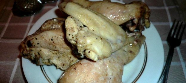 Курица в собственном соку