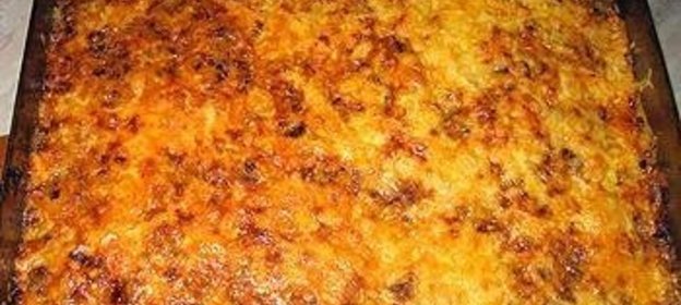 Мясная запеканка